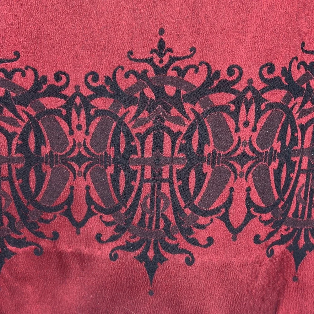 Vintage Gothic Baroque Damask Style Formal Elegant Skirt G 7/8 Or W2/XS Renfaire